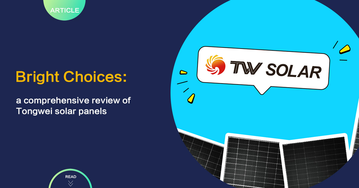 Review of Tongwei Solar Panels